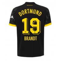 Borussia Dortmund Julian Brandt #19 Vieraspaita 2023-24 Lyhythihainen